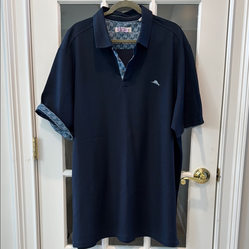 Men's Navy Tommy Bahama polo